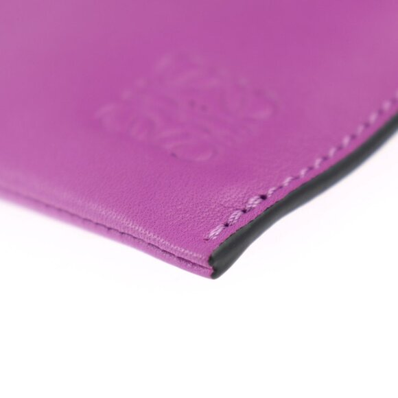 LOEWE Purple Leather Shoulder Bag - Picture 4 of 7